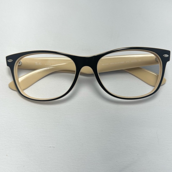 Ray-Ban Other - Ray-Ban Black & Cream New Wayfarer Eyeglasses - Frames Only